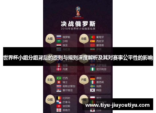 世界杯小组分组背后的原则与规则深度解析及其对赛事公平性的影响