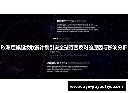 欧洲足球超级联赛计划引发全球范围反对的原因与影响分析 欧洲足球超级联赛计划引发全球范围反对的原因与影响分析